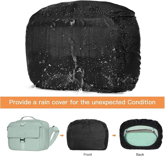 MOSISO Camera Shoulder Bag Case Crossbody Sling Purse, DSLR/SLR/Mirrorless - Image 5