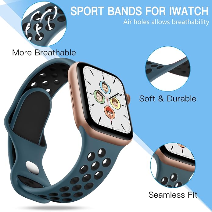 Adorve 4 Pack Sport Bands Compatible - Image 2