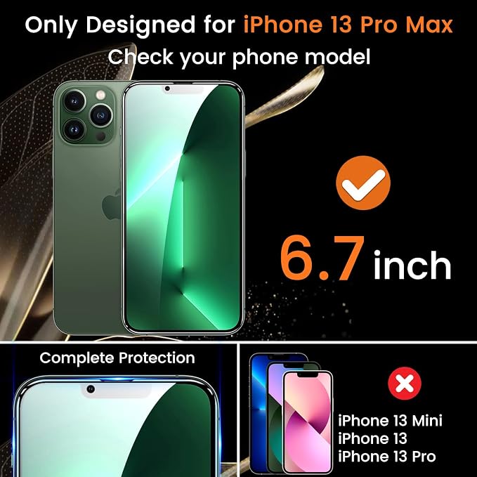 Lesakit 3+3 Pack Privacy Screen Protector - Image 2