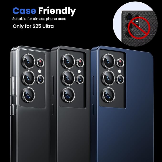 WSKEN for Samsung Galaxy S25 Ultra Camera Lens Protector - Image 5