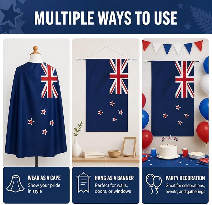 Flag Cape, Wearable Flag Costume, Be Suitable - Image 6