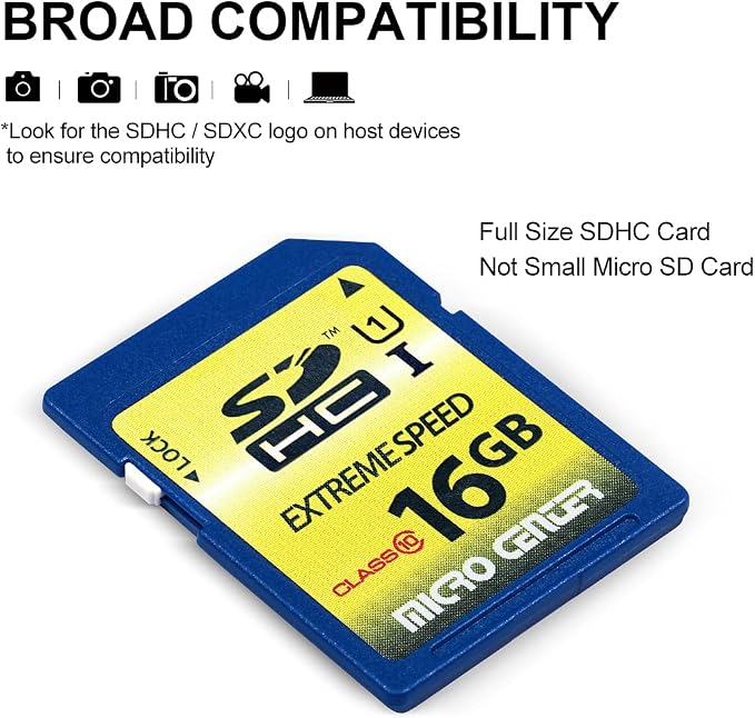INLAND 16GB Class 10 SDHC/SDXC U1 Flash Memory Card - Image 4