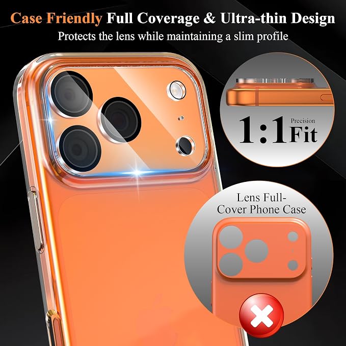 4 Pack Camera Lens Screen Protector Compatible - Image 6