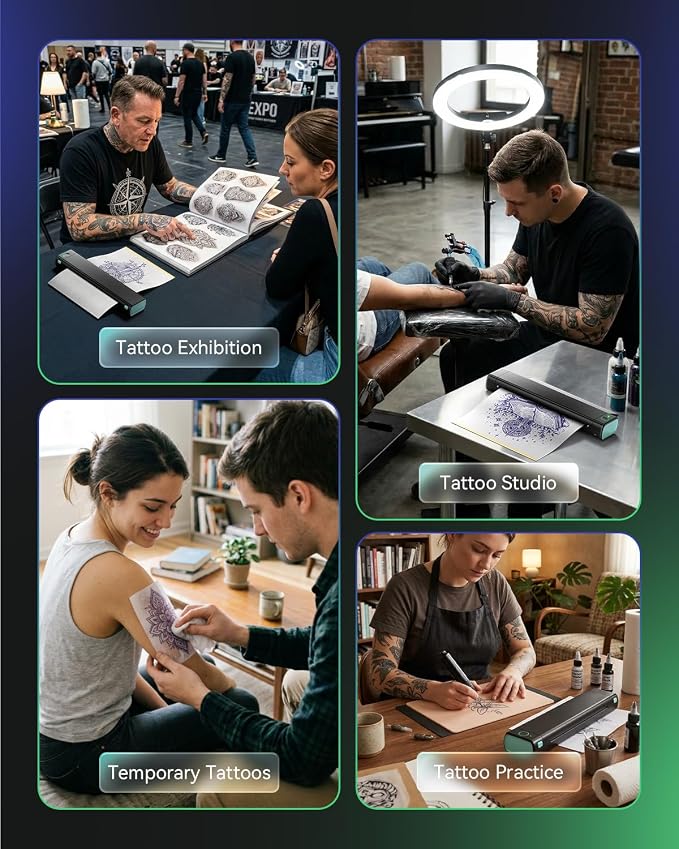 Phomemo M08F Tattoo Stencil Printer - Image 7