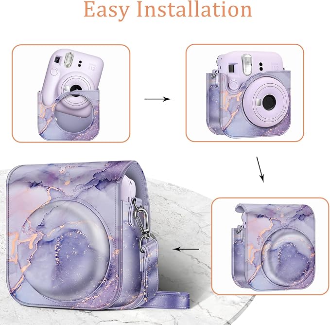 Fintie Protective Case for Fujifilm Instax Mini 12 Instant Camera - Image 8