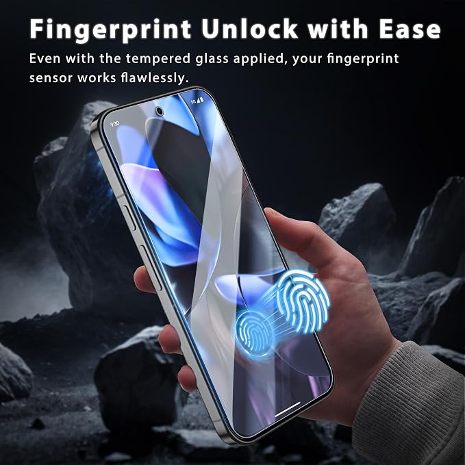 3 Pack for Google Pixel 9 Pro XL Screen Protector, 9H Tempered Glass, - Image 2