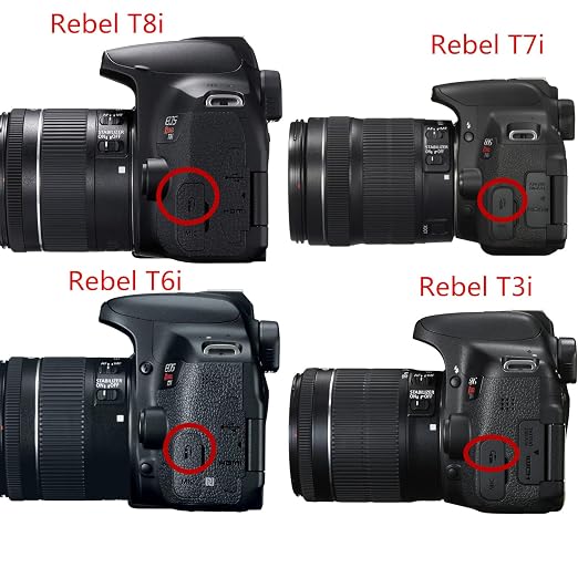 RSS-F DJI for canon Camera Shutter Release Cable to EOS c50 Rebel T8i T7i T6i - Image 8
