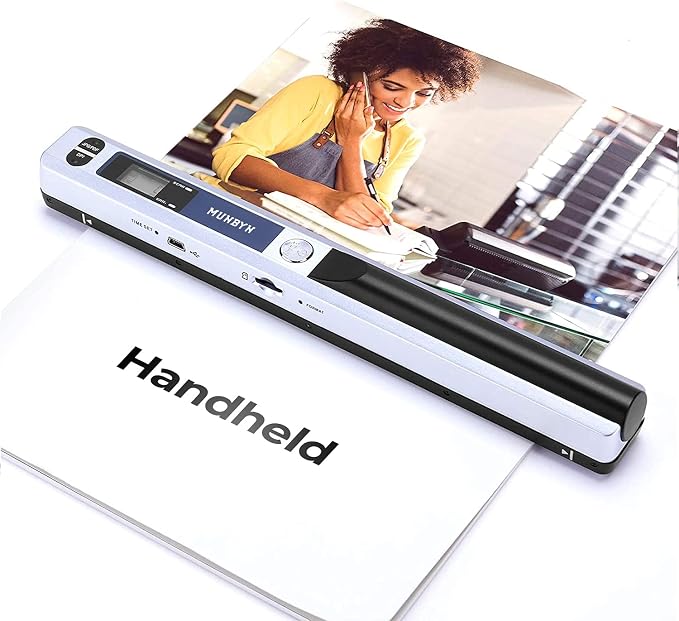 MUNBYN Portable Scanner, 900 DPI Photo Scanner - Image 9