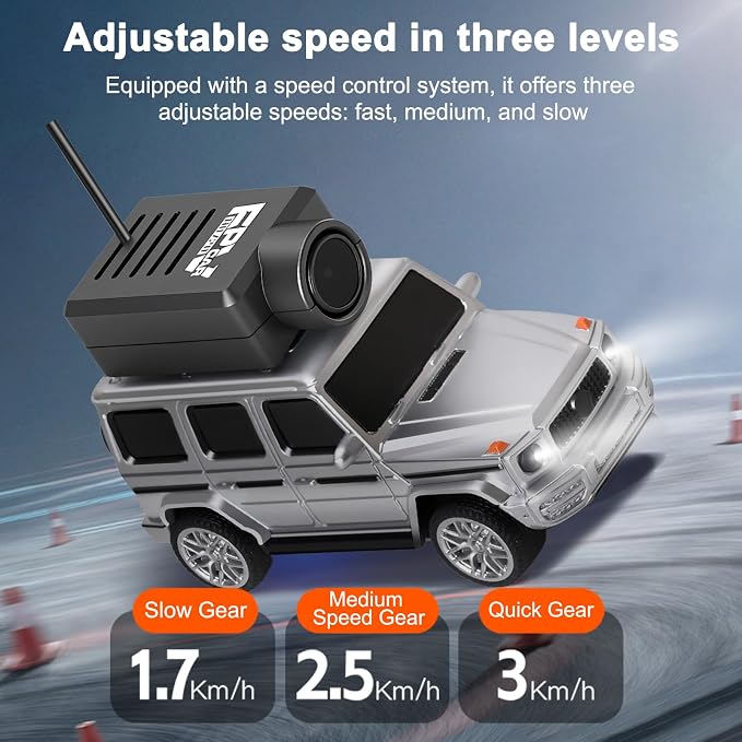 GoolRC WLtoys 6406 Mini RC Car, 2.4GHz 1:64 Scale FPV Remote Control Car - Image 8