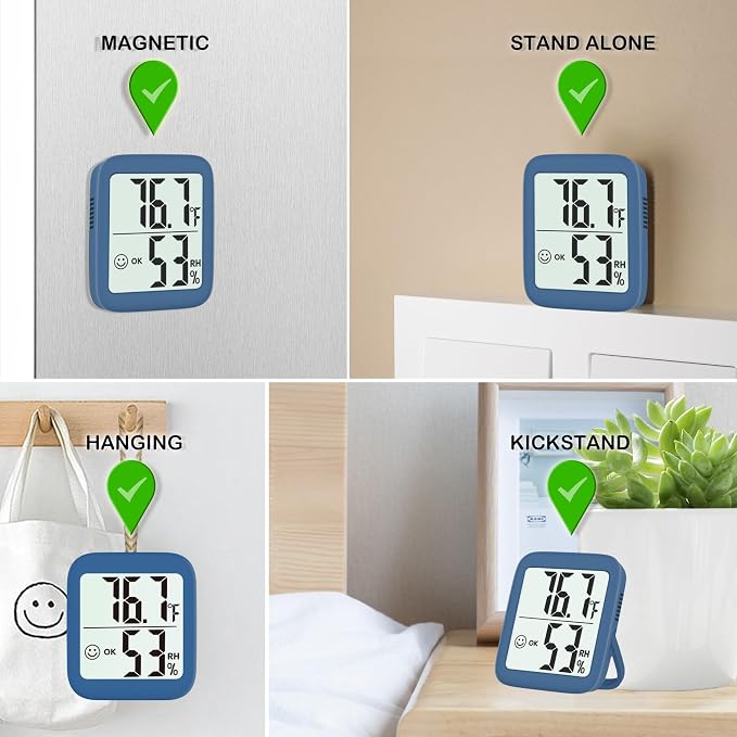 Antonki 2 Pack Room Thermometer - Image 4
