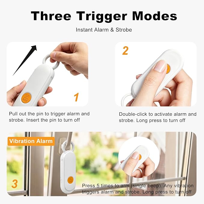 Personal Safety Alarm, GPS Tracker Keychain - Image 4
