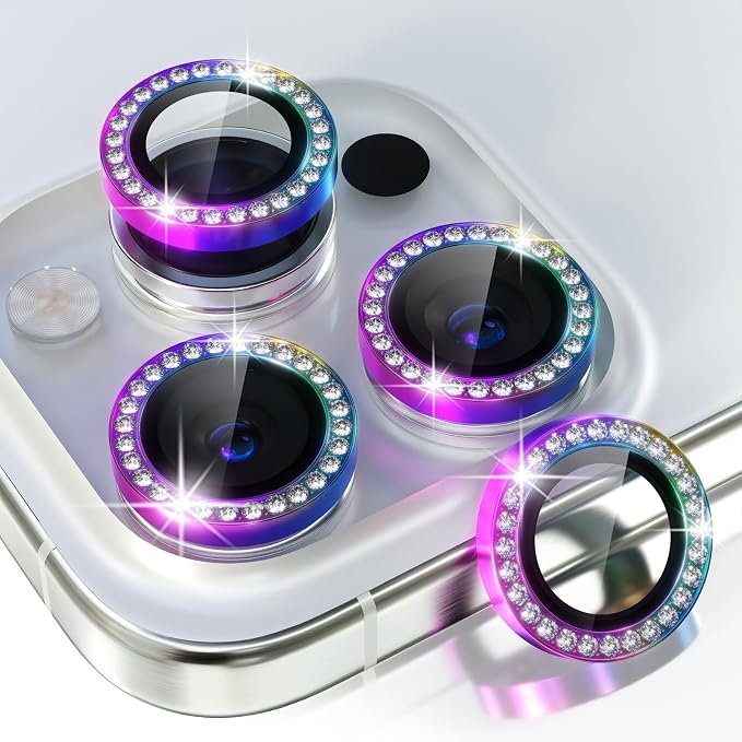 Choiche Compatible for iPhone 15 Pro/iPhone 15 Pro Max Camera Lens Protector by Choiche