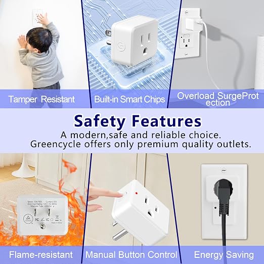 Remote Control Outlet, Wireless Remote Control Outlet Plug, On/Off Light Switch - Image 2