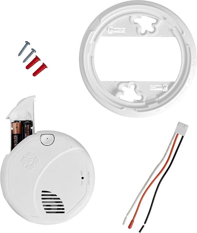 First Alert Interconnect Hardwire Dual Sensor Smoke Alarm - Image 4