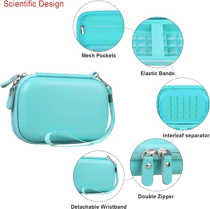 Elonbo Carrying Case for KODAK Step Instant Smartphone Photo Printer, Portable - Image 4