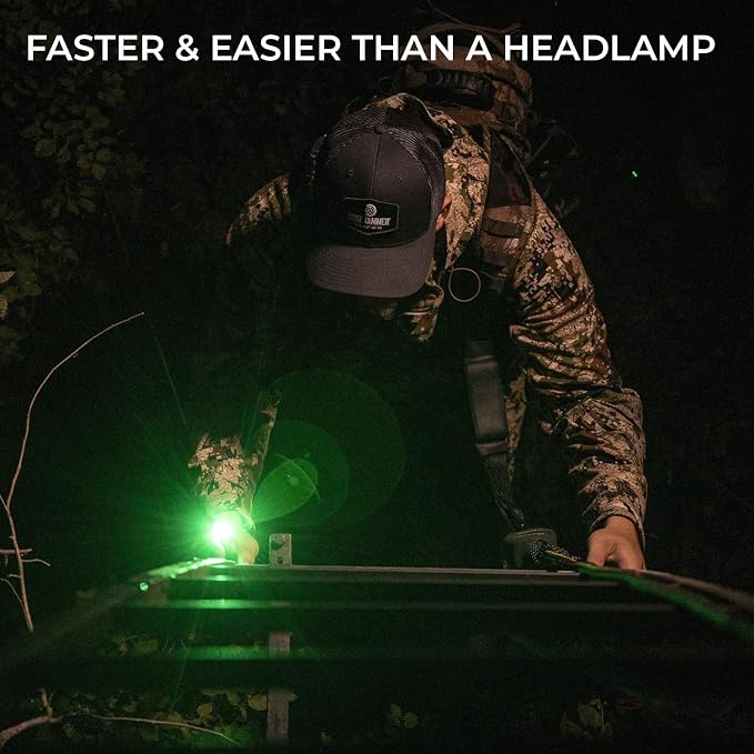 + Case, High Tech Wearable LED Flashlight, Faster and Easier Than a Headlamp - Image 2