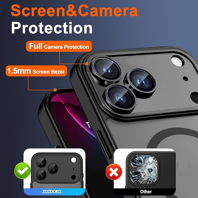 for iPhone 17 Pro Case with Privacy Screen Protector and Camera Protection - Image 6