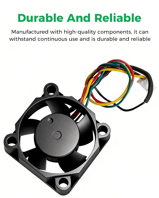 Creality Official K2 Plus Heatbreak Fan, 24V Throat Cooling Fan - Image 6