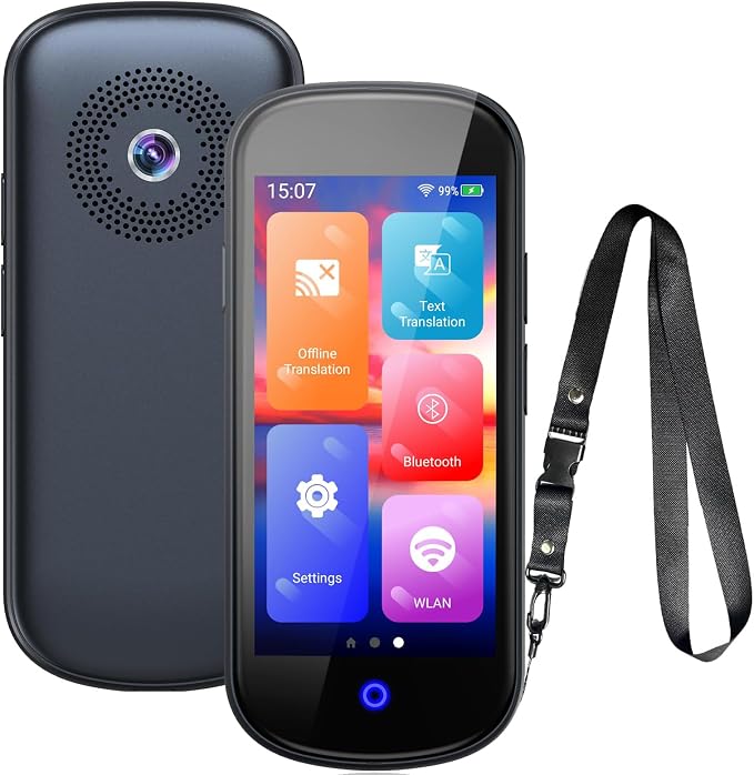Language Translator Device No WiFi Needed, Two-Way AI Voice Translator by Winonela