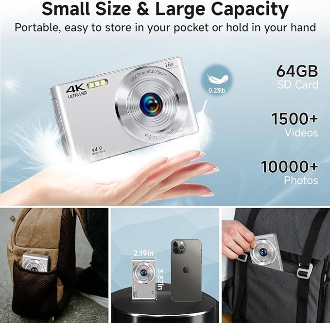 Digital Camera, 2026 4K Autofocus Digital Cameras - Image 5