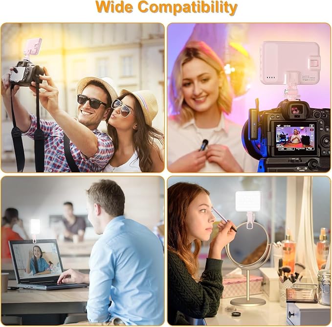 Hagibis LED Camera Light Video Lights Portable Photography Lighting 60 LED - Image 5