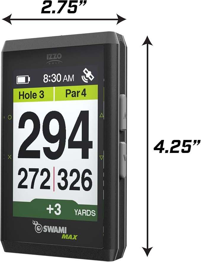 Izzo Golf Swami Max Handheld GPS Unit - Image 3