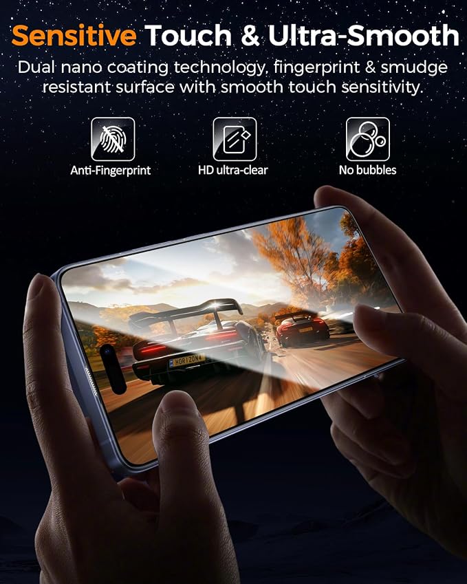 SIBEITU 3 Pack Screen Protector - Image 5