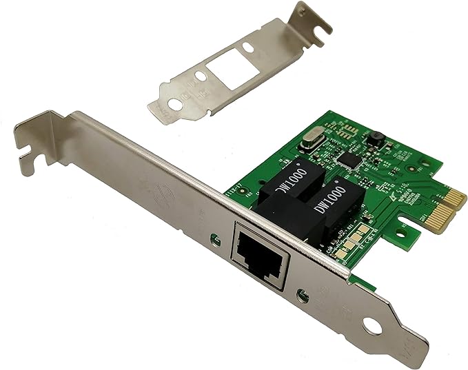 Realtek Chipset 1 Gigabits Gbps PCIe PCI Express Ethernet Network Interface by TenextIsNextInTech