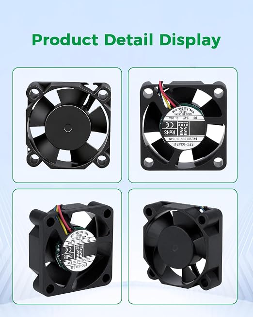 Creality Official K2 SE Heat Break Fan, Axial Fan 3010, 24V Throat Cooling Fan - Image 8