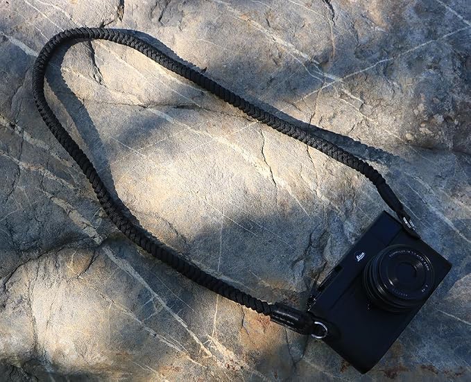 Paracord Woven Camera Neck Shoulder Strap Belt Hand Compatible - Image 2