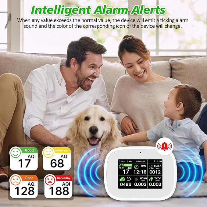 18-in-1 Smart Air Quality Monitor - Image 4
