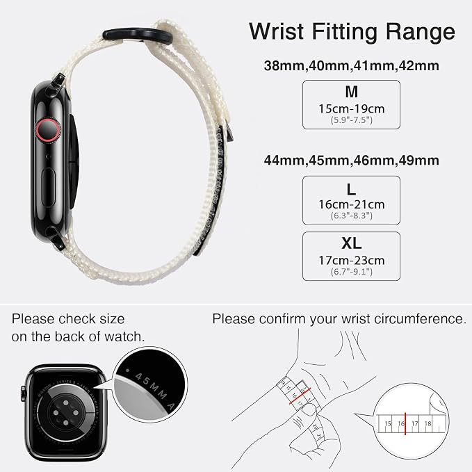 Nereides Compatible with Apple Watch Series 11 Band Series - Image 5