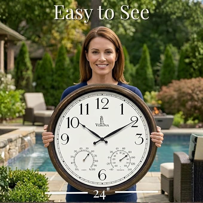 Large Outdoor Clocks for Patio - Image 5