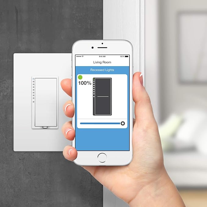 Insteon Smart Dimmer High Wattage Wall Switch, 1000 Watt, 2477DH - Image 2