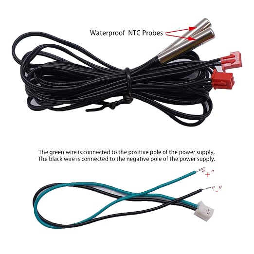 weideer Digital Thermometer Dual LED Display Fahrenheit to Centigrade - Image 5