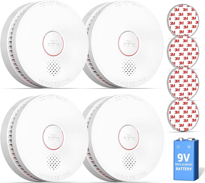 SITERWELL Smoke Detector, 10 Year Product Life Fire Alarm by SITERWELL