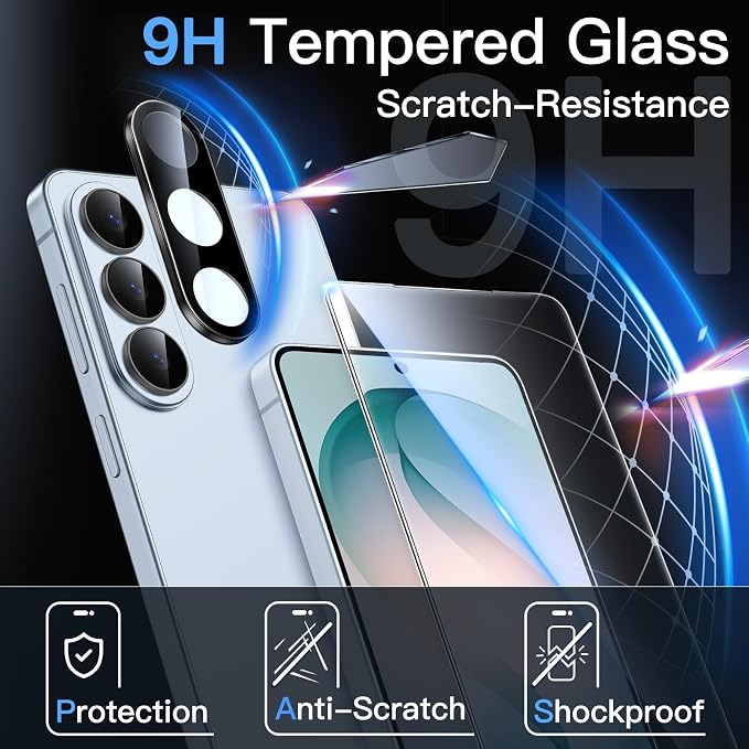 JETech Screen Protector for Samsung Galaxy S26 - Image 4