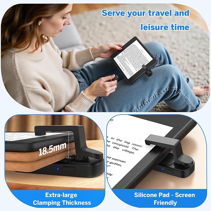 Page Turner Ring for Kindle, Remote Control for iPhone iPad Android Tablets - Image 4