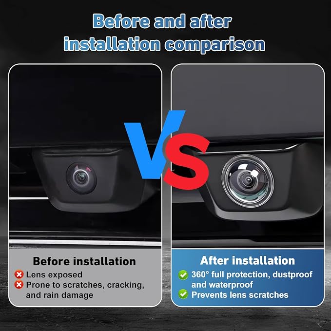 8PCS Car Camera Lens Protector, 2026 New Car Camera Lens Cover - Image 4