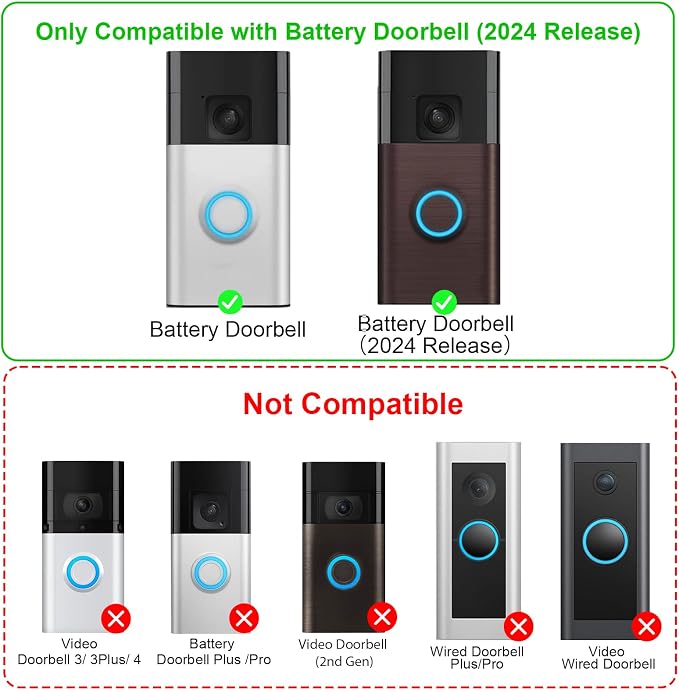 No-Drill Adhesive Doorbell Mount - Image 2