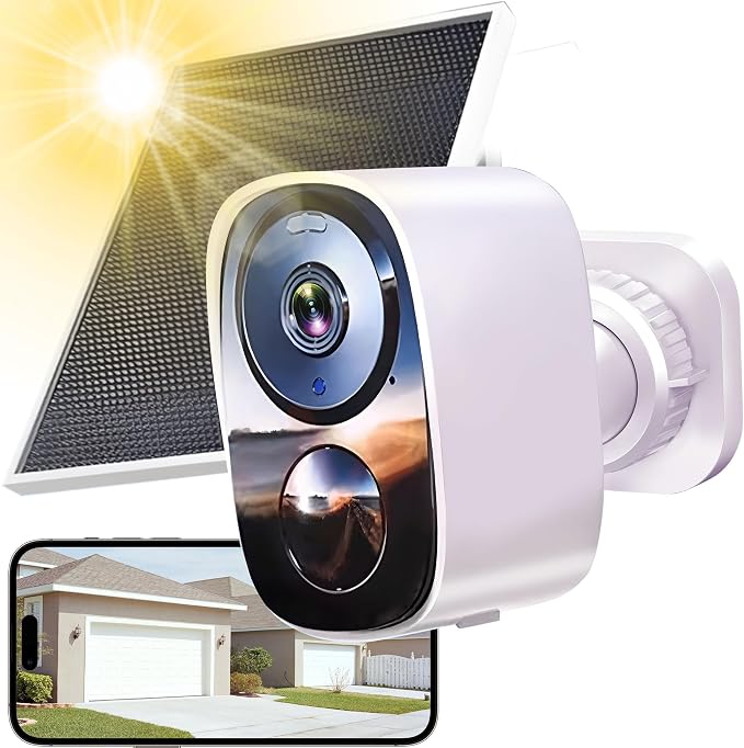 HITELLARCAM 2026 Upgraded 2K Security Cameras Wireless Outdoor by Unknown