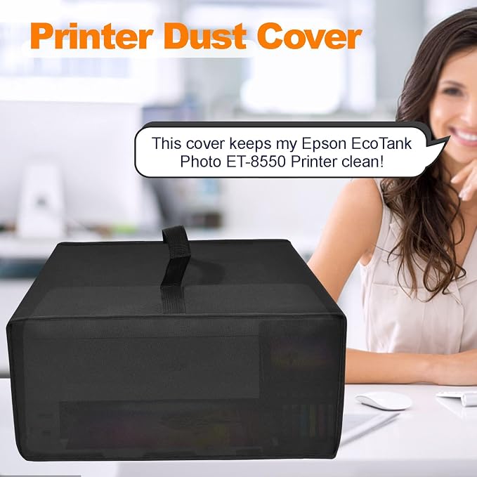 Printer Dust Cover for Epson Printer Anti-Static Waterproof Dustproof Cover - Image 2