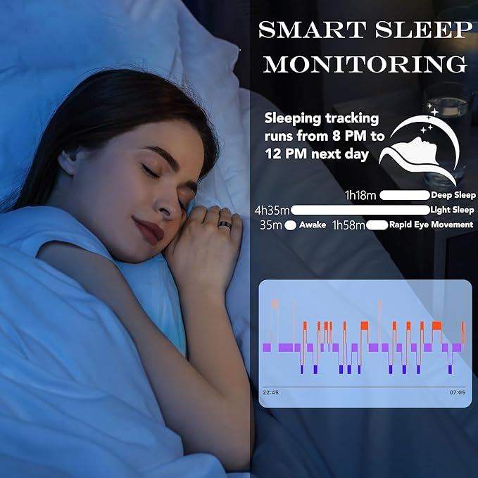 Smart Health Ring Fitness Tracker - Image 4