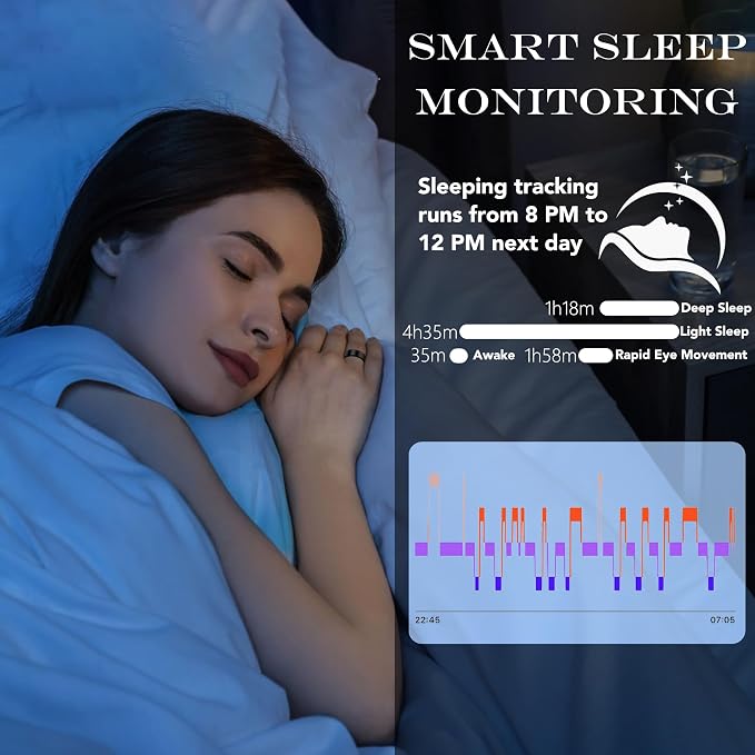 Smart Health Ring Fitness Tracker - Image 4
