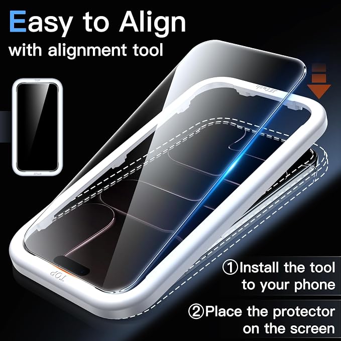 JETech Screen Protector for iPhone Air - Image 4