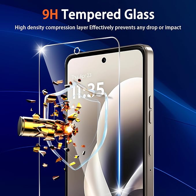 Designed for Motorola Moto G Power 5G 2026 Tempered Glass Screen Protector + - Image 3