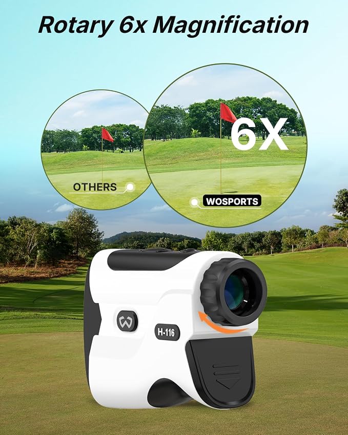WOSPORTS Golf Rangefinder with Slope - Image 6