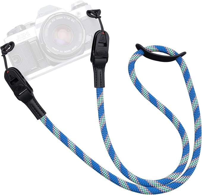 VKO Camera Strap Rope, Quick Release Vintage Cute QD Nylon Neck Shoulder Straps by VKO