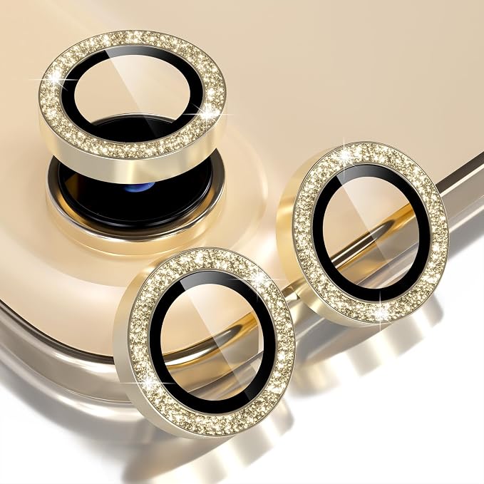 Choiche Compatible for iPhone 17 Air Camera Lens Protector Bling, 9H Tempered by Choiche