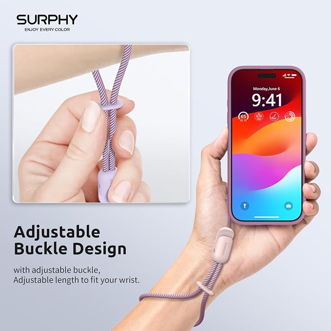 SURPHY 2 Pack Phone Lanyard for Cellphone Case, Phone Wrist Strap for Case - Image 2